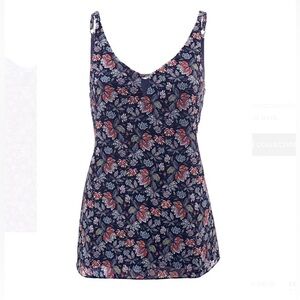 CABI Floral Sleeveless Top